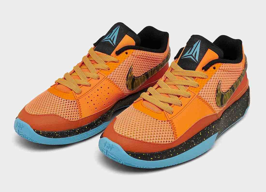 Nike Ja 1 GS Bright Mandarin FB8977-800