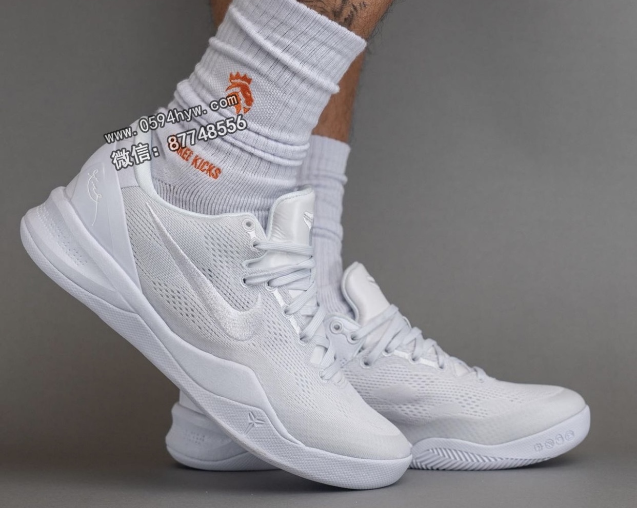 Nike-Kobe-8-Protro-Triple-White-FJ9364-100-On-Feet-2