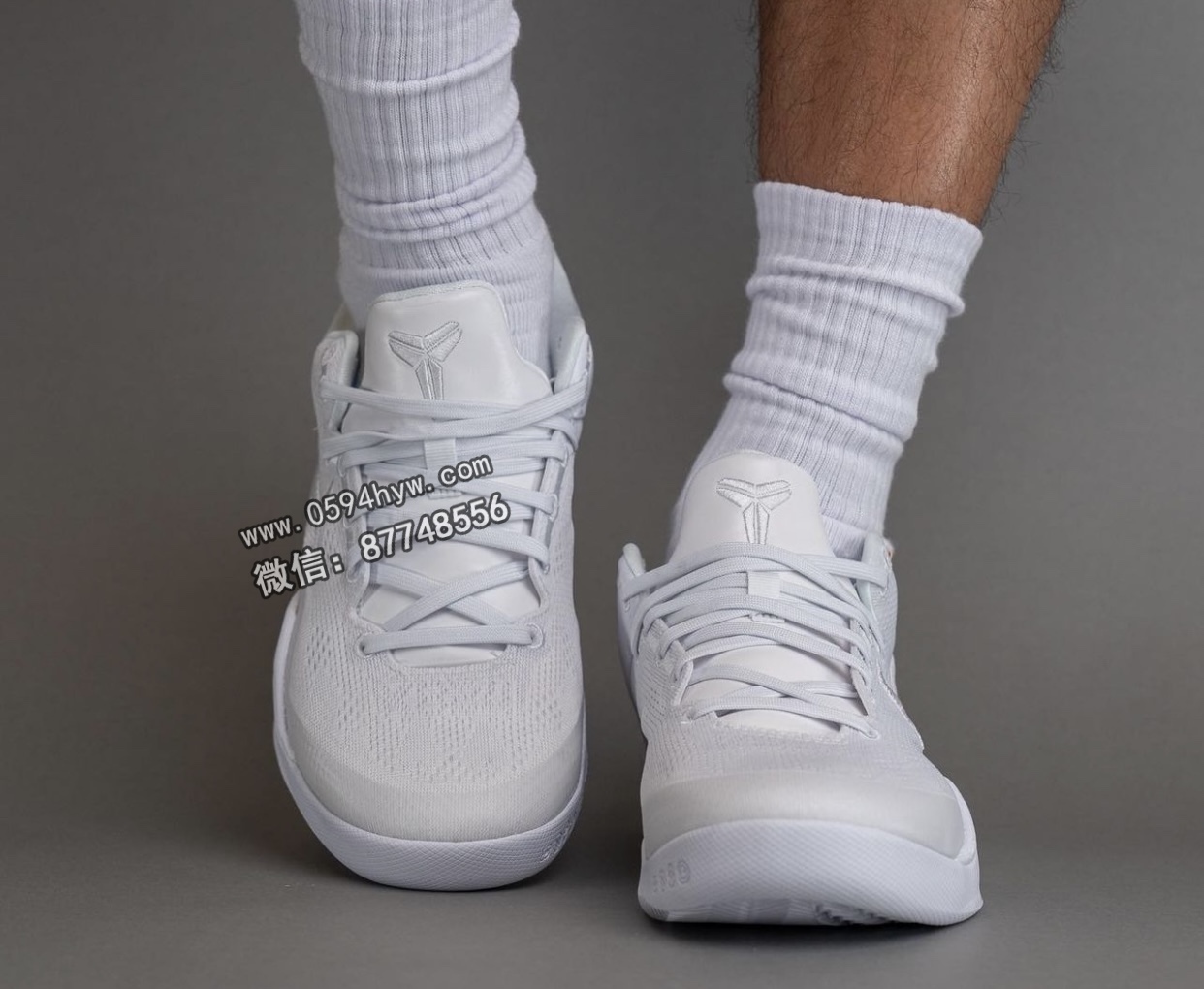 Nike-Kobe-8-Protro-Triple-White-FJ9364-100-On-Feet-6