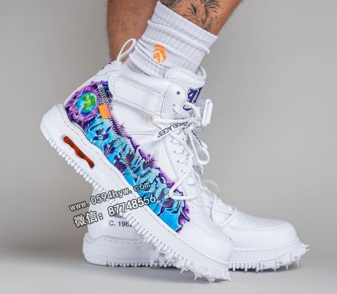 Off-White-x-Nike-Air-Force-1-Mid-Graffiti-White-DE0500-100-Release-Date-On-Feet-4