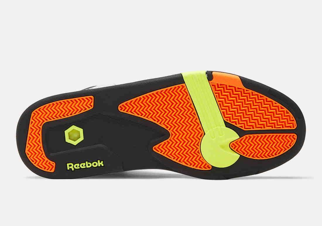 Reebok Pump TZ Solar Yellow Outsole