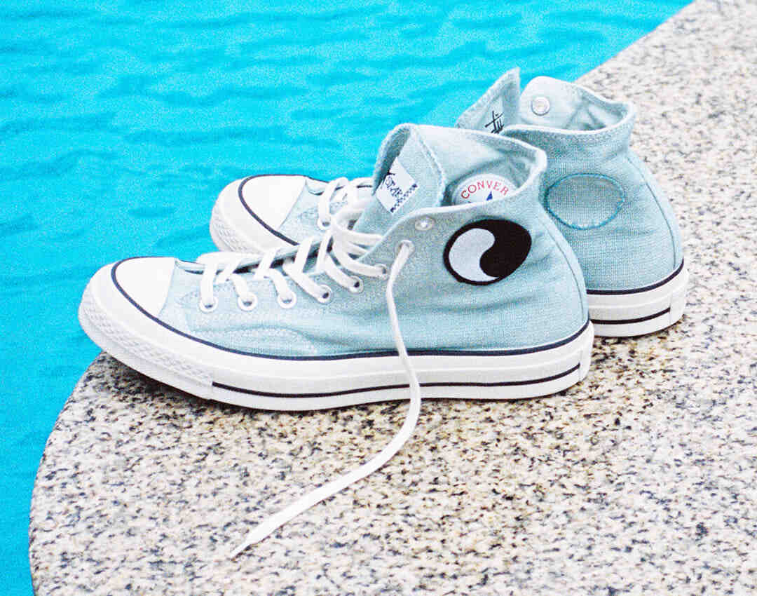 Stussy Our Legacy Converse Chuck 70 Hi Pool Blue