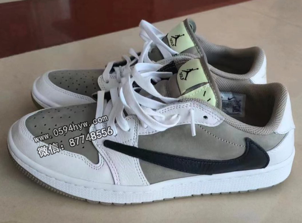 特拉维斯·斯科特 x Air Jordan 1 Low Golf —— 炙手可热的高尔夫界新宠