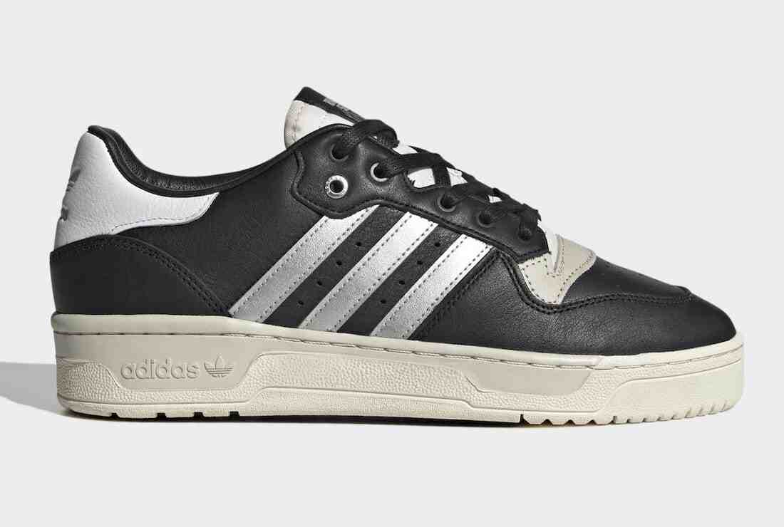 adidas Rivalry Low Consortium Core Black Silver Metallic ID7389