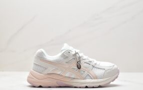 亚瑟士 Asics Gel-Contend 4 防滑耐磨 低帮 休闲跑步鞋 女款 白粉 T8D9Q-105