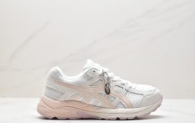 亚瑟士 Asics Gel-Contend 4 防滑耐磨 低帮 休闲跑步鞋 女款 白粉 T8D9Q-105