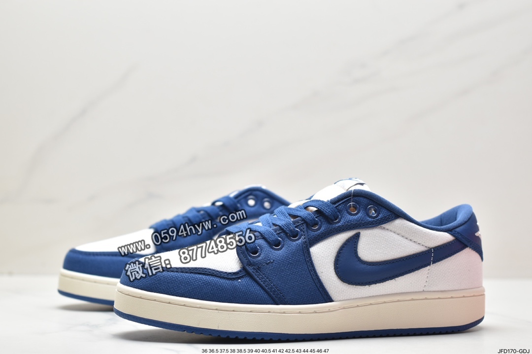 篮球鞋, 乔丹, Jordan Air Jordan 1KO Low“Kentucky”, Jordan, DX4981-103, Aj1, Air Jordan 1 KO Low, Air Jordan 1 KO, Air Jordan 1, Air Jordan - 乔丹 AJ1 Jordan Air Jordan 1KO Low“Kentucky” 耐磨透气 低帮 复古篮球鞋 男款 白蓝 DX4981-103