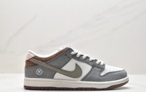 Yuto Horigome x Nike SB Dunk Low 防滑耐磨 舒适透气 低帮 休闲运动板鞋 男款 灰白 FQ1180-001