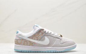 耐克 Nike Dunk Low Retro SE“barber shop” 理发店 龙抬头 防滑轻便 低帮 休闲板鞋 男款 蓝灰棕 DH7614-500