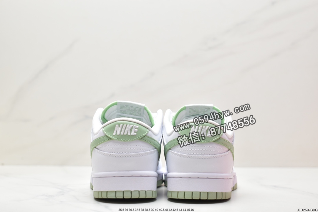 板鞋, Swoosh, Nike Dunk Low“Honeydew”, Nike Dunk Low, Nike Dunk, NIKE, DV0831-105, Dunk Low, Dunk - 耐克 Nike Dunk Low“Honeydew” 防滑耐磨透气 低帮 休闲运动板鞋 男款 白绿 DV0831-105