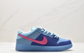 耐克 Run The Jewels x Nike Dunk SB Low 说唱乐队联名 蓝毛怪 防滑耐磨 低帮 休闲板鞋 男女同款 蓝色 DO9404-400