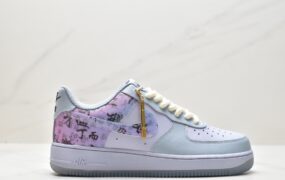 耐克 Nike Air Force 1 Low 兰亭序国潮 百搭休闲 低帮 运动板鞋 灰紫 ZG0088-802