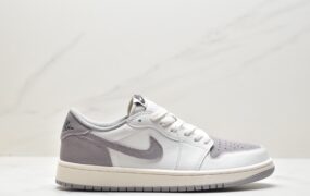 乔丹 Jordan Air Jordan 1 LOW OG“Atmosphere Grey“ 减震防滑耐磨 低帮 复古篮球鞋 灰色 CZ0790-601