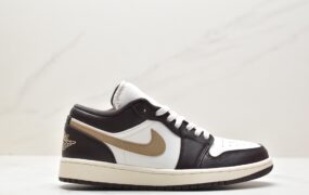 乔丹 Jordan Air Jordan 1Low“Shadow Brown” 经典潮流 防滑耐磨 低帮 复古篮球鞋 女款 棕色 DC0774-200