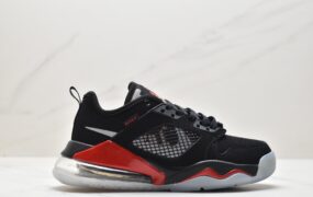 乔丹 Jordan Mars 270 Low 防滑减震 低帮 复古篮球鞋 男款 黑红迷彩 CK1196-008