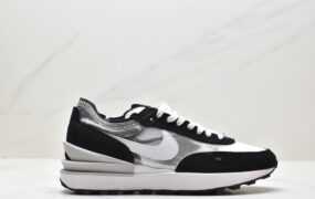 耐克 Nike Waffe One SE 减震透气轻便 低帮 运动休闲鞋 黑灰 DD8014-004