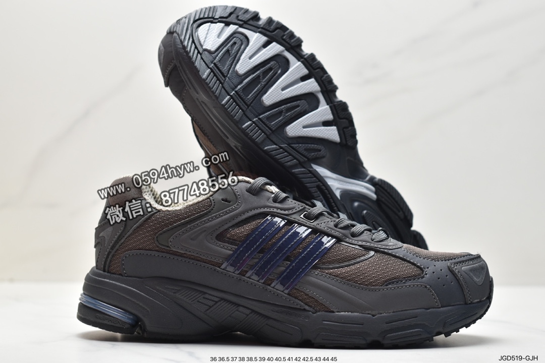 阿迪达斯, 跑步鞋, GX4595, Boost, Adidas Response, Adidas - 阿迪达斯 Adidas Response系列 CL 轻便耐磨 防滑减震 低帮 运动跑步鞋 黑色 GX4595