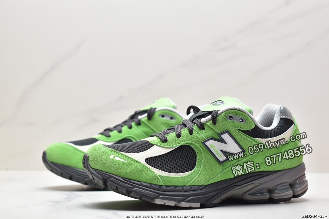 跑步鞋, 耐克, New Balance NB 2002R, New Balance, M2002RGZ, M2002, 2002R - 耐克 New Balance NB 2002R 休闲复古 防滑减震 低帮 运动跑步鞋 男款 绿色 M2002RGZ