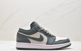 乔丹 Jordan Air Jordan 1Low 防滑耐磨 低帮 复古篮球鞋 男款 豆沙绿 DD1650-001