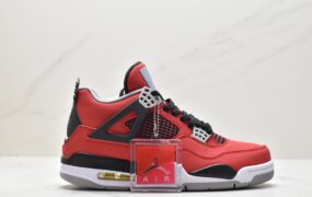 乔丹 Jordan Air Jordan 4 Retro Toro Bravo 愤怒的公牛 中帮 复古篮球鞋 男款 红色 308497-603