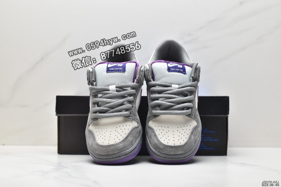 运动板鞋, 板鞋, Pigeon, Nike Dunk SB Low Purple Pigeon, Nike Dunk, NIKE, Dunk, BQ6817-100 - 耐克 Nike Dunk SB Low Purple Pigeon 防滑轻便 低帮 休闲运动板鞋 男款 灰紫 BQ6817-100