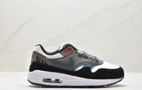 耐克 Nike Air Max 1Prm”Escape” 减震防滑 低帮 运动休闲鞋 男款 灰白黑 FJ0698-100