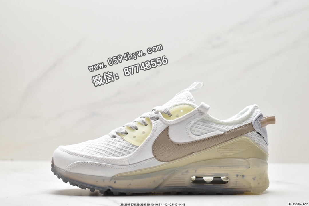 跑步鞋, Nike Air Max 90 terrascape, Nike Air Max, Nike Air, NIKE, DM0033-100, Air Max 90, Air Max - 耐克 Nike Air Max 90 terrascape 防滑耐磨减震 低帮 休闲运动跑步鞋 男款 米白色 DM0033-100