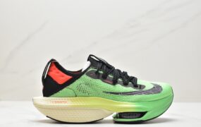 耐克 Nike Air Zoom Alphafly Next% 2 减震防滑耐磨 低帮 运动跑步鞋 男女同款 绿色 DV9422-400