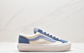 万斯 Vans Style 36 Classics 舒适轻便耐磨 低帮 休闲板鞋 男女同款 蓝白色 VN0A54F67Z2