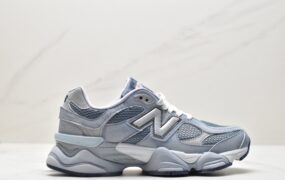 新百伦 New Balance NB 9060 耐磨透气 低帮 运动休闲鞋 男女同款 蓝白 U9060MD1