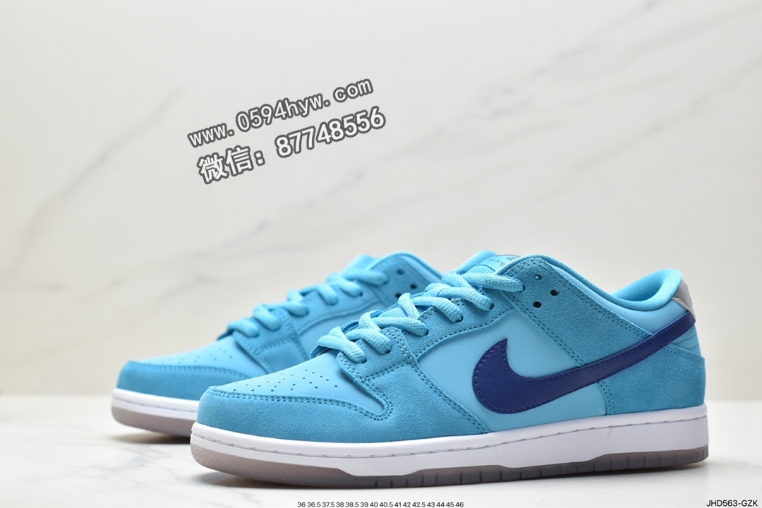 运动板鞋, 板鞋, Nike Dunk SB Low Pro“blue fury”, Nike Dunk, NIKE, Dunk, BQ6817-400, BQ6817 - 耐克 Nike Dunk SB Low Pro“blue fury” 防滑轻便 低帮 休闲运动板鞋 男女同款 毛绒蓝 BQ6817-400