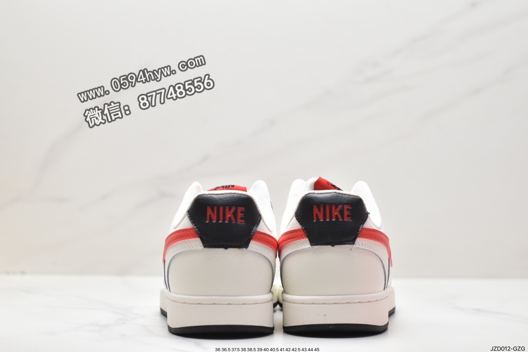 运动板鞋, 耐克, 板鞋, Nike Court Vision 1Low, Nike Court Vision 1, NIKE, CD5434-111 - 耐克 Nike Court Vision 1Low 休闲运动板鞋 男款 白红色 可回收材料 CD5434-111