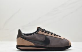 耐克 Nike Cortez”Velvet Brown” 减震防滑耐磨 低帮 休闲运动跑步鞋 棕黑色 FJ5180-200