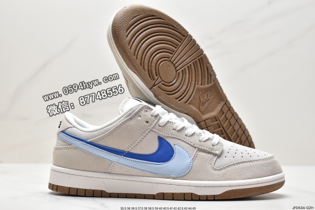 板鞋, Nike Dunk Low SE“85”, Nike Dunk Low, Nike Dunk, NIKE, Dunk Low, Dunk, DD9457-223 - 耐克 Nike Dunk Low se“85” 双勾 防滑耐磨 低帮 休闲运动板鞋 女款 海盐冰茶蓝白 DD9457-223