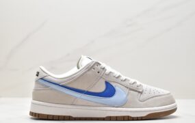 耐克 Nike Dunk Low se“85” 双勾 防滑耐磨 低帮 休闲运动板鞋 女款 海盐冰茶蓝白 DD9457-223