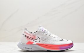 耐克 Nike ZoomX Streakfly 赛用 减震耐磨 低帮 运动跑步鞋 男女同款 白色 DJ6566-100