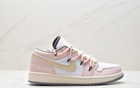 乔丹 Jordan Air Jordan 1LOw FZBB 情人玫瑰 休闲复古 低帮 复古篮球鞋 肉粉 553558-053