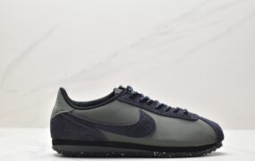 耐克 Nike Cortez PRMTriple Black 经典复古 防滑耐磨减震 低帮 运动跑步鞋 女款 黑色 FJ5180-200