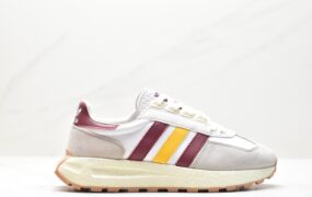 阿迪达斯 Adidas Originals Retropy E5 减震耐磨防滑 低帮 运动休闲鞋 男女同款 灰白 IF4970