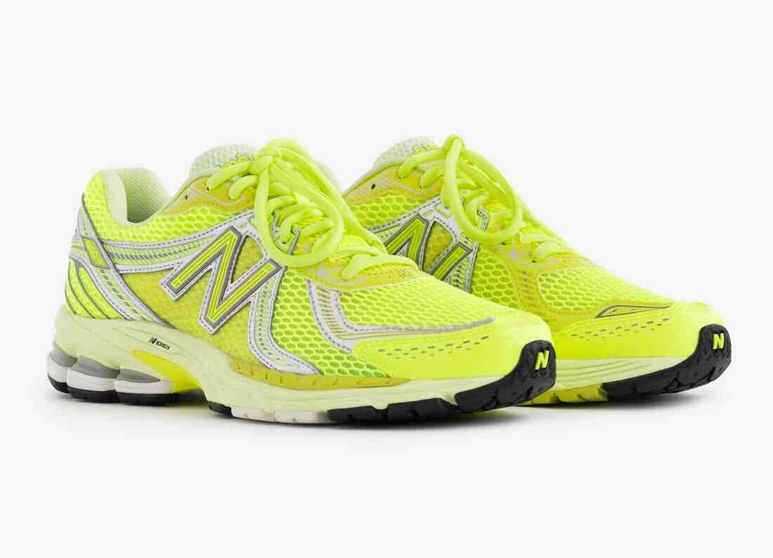 Aime Leon Dore New Balance 860v2 Neon Yellow