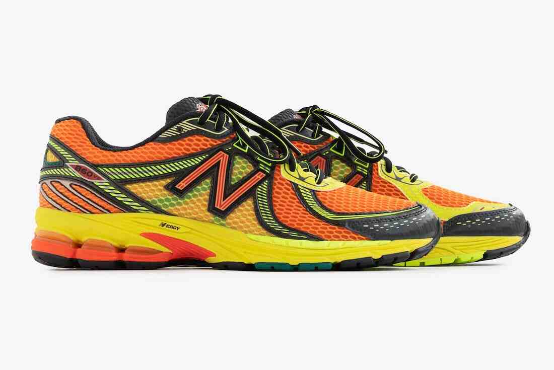 Aime Leon Dore New Balance 860v2 Orange Yellow