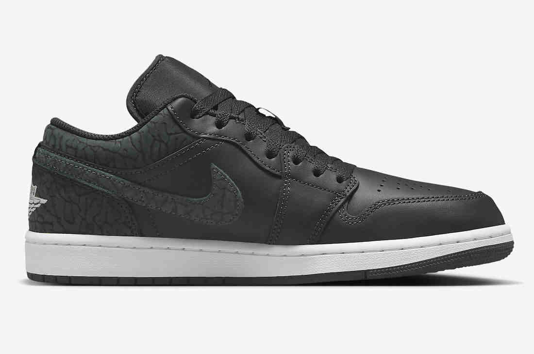 Air Jordan 1 Low Black Elephant FB9907-001