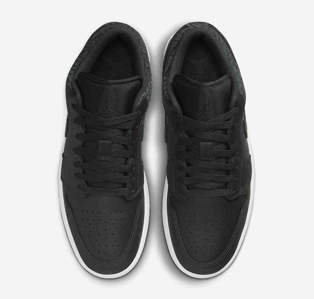 Air Jordan 1 Low Black Elephant FB9907-001