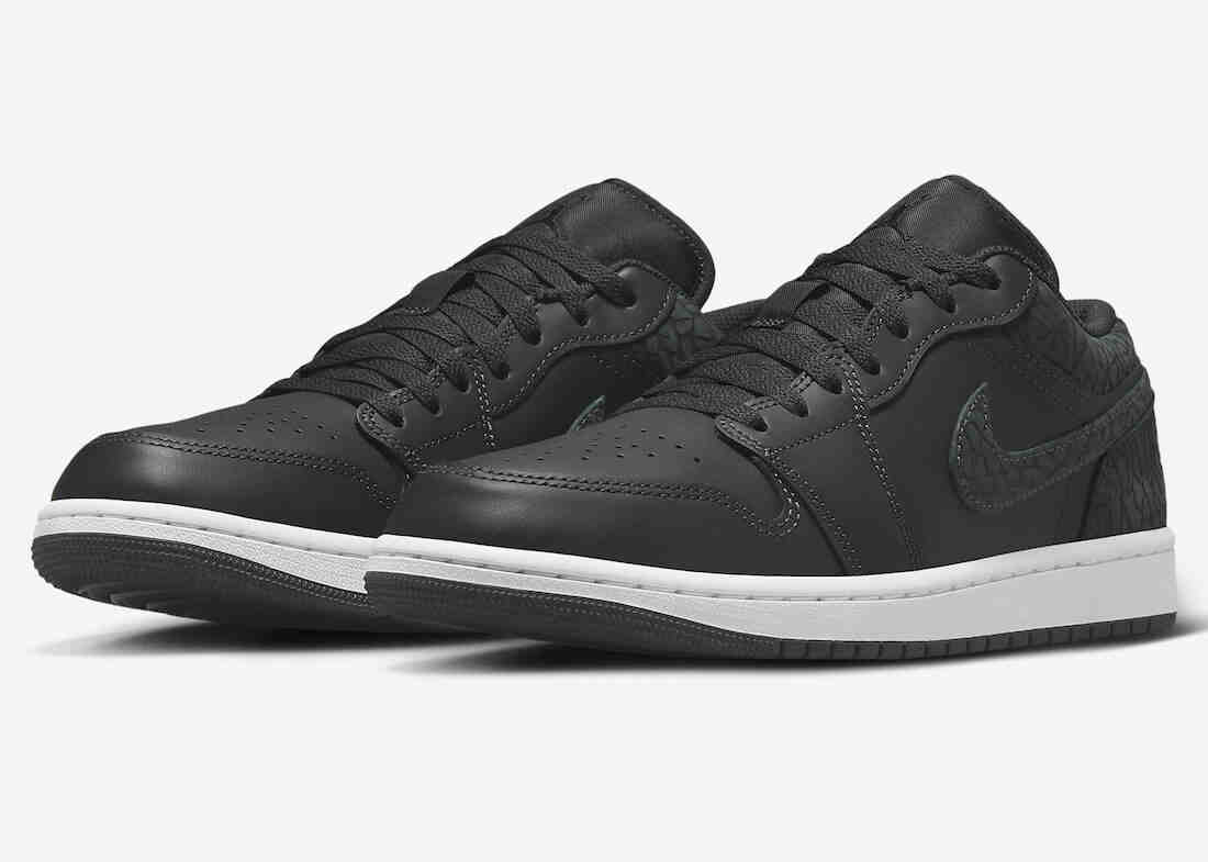 Air Jordan 1 Low Black Elephant FB9907-001