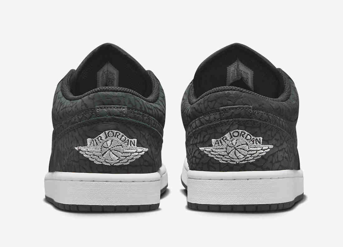 Air Jordan 1 Low Black Elephant FB9907-001