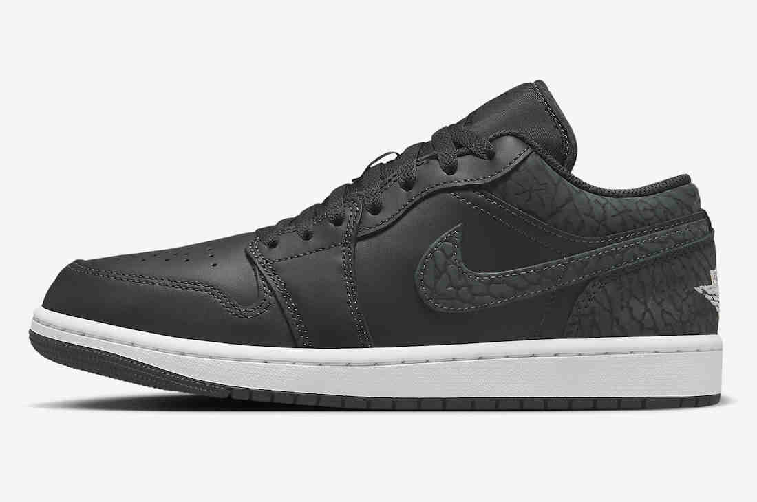 Air Jordan 1 Low Black Elephant FB9907-001