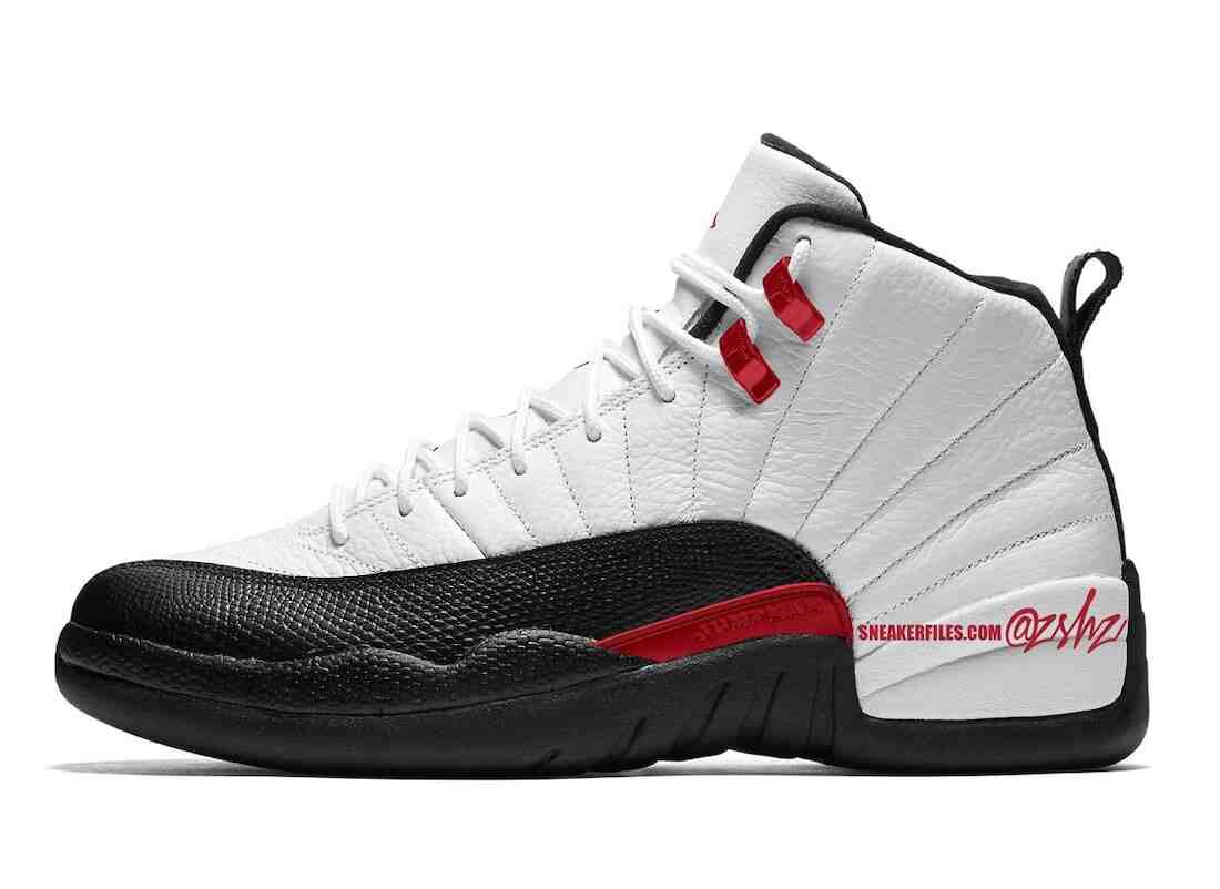 Air Jordan 12 Red Taxi CT8013-162