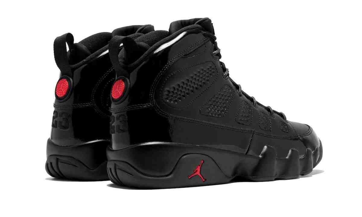 Air Jordan 9 Bred Heel