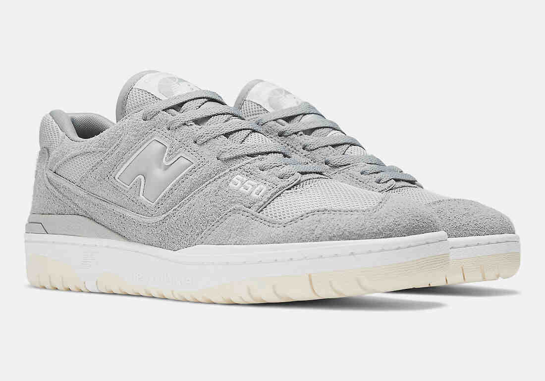 New Balance 550 Grey Suede BB550PHD