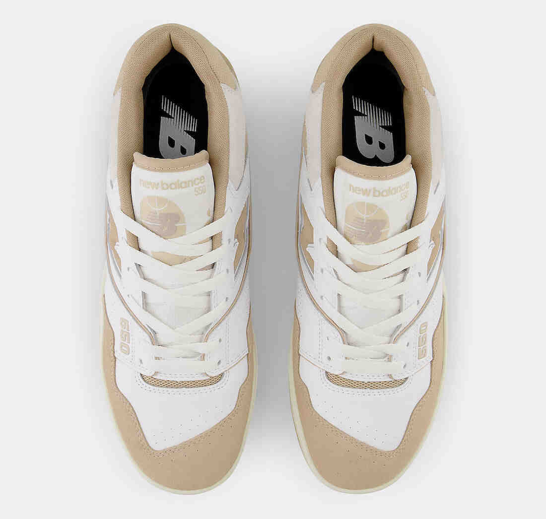 New Balance 550 White Tan Incense BB550NEC